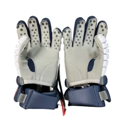 Used Warrior EVO 5 Lacrosse Gloves Mens White MD - NEW WITH TAGS