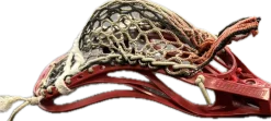 Used Warrior EVO 4 Mens Lacrosse Head Red