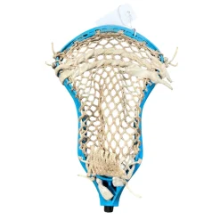 Used Warrior EVO 5 STRUNG HEAD Mens Lacrosse Head Royal Blue