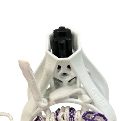 Used Warrior EVO 5 STRUNG HEAD Mens Lacrosse Head White