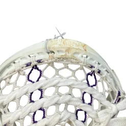 Used Warrior EVO 5 STRUNG HEAD Mens Lacrosse Head White