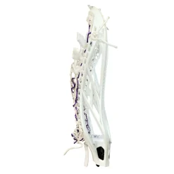 Used Warrior EVO 5 STRUNG HEAD Mens Lacrosse Head White