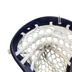 Used Warrior EVO 5 STRUNG HEAD Mens Lacrosse Head Navy Blue