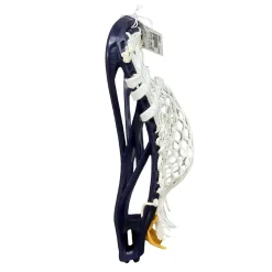Used Warrior EVO 5 STRUNG HEAD Mens Lacrosse Head Navy Blue