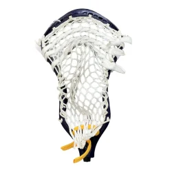 Used Warrior EVO 5 STRUNG HEAD Mens Lacrosse Head Navy Blue