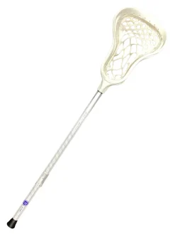 Used Warrior EVO Jr Lacrosse Atk/Mid Complete Stick White