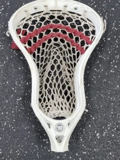 Used Warrior EVO Mens Lacrosse Head White