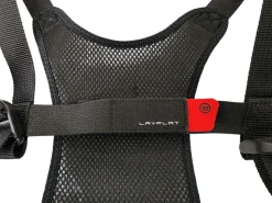Used Warrior Fatboy Lacrosse Rib Pads Black Size Small