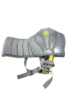 Used Warrior FATBOY PRO Lacrosse Rib Pads Grey SM