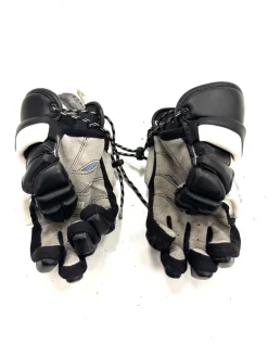 Used Warrior HYPNO IV Lacrosse Gloves Junior Black 12