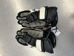 Used Warrior HYPNO IV Lacrosse Gloves Mens Navy Blue LG
