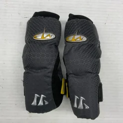 Used Warrior Lacrosse Arm Pads/Guards Black SM