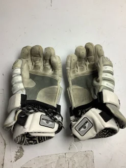 Used Warrior Lacrosse Rib Pads White LG