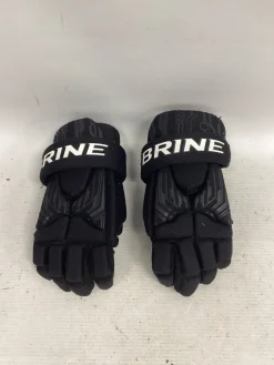 Used Warrior LAX GLOVES Lacrosse Gloves Junior Black SM