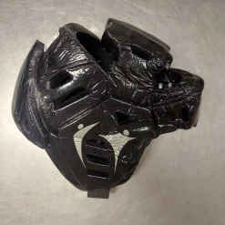 Used Warrior Martial Arts Head Gear Black