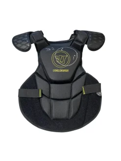 Used Warrior NEMESIS LAX Goalie Chest M Black SM