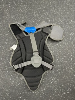 Used Warrior NEMESIS LAX Goalie Chest M Black MD