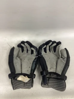 Used Warrior NEMESIS PRO LAX Goalie Gloves M Black LG