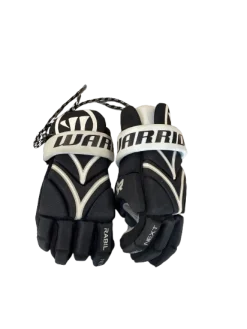 Used Warrior NEXT Lacrosse Gloves Junior Black SM
