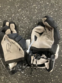 Used Warrior RABIL NEXT Lacrosse Gloves Junior Black XXS