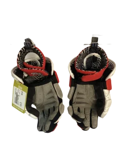 Used Warrior VAPOR TEK Lacrosse Gloves Mens Red LG