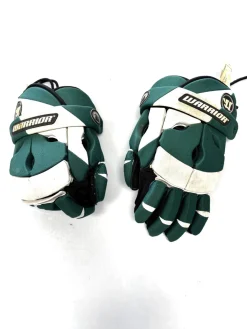 Used Warrior VECTOR Lacrosse Gloves Mens Green 13"