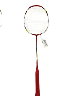 Used WHIZZ BADMINTON RACQUET Adult Badminton Racquet Red Unknown