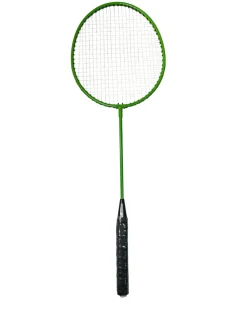 Used WILD SPORTS NAVY BADMINTON RACQUET Adult Badminton Racquet Lime Green Unknown