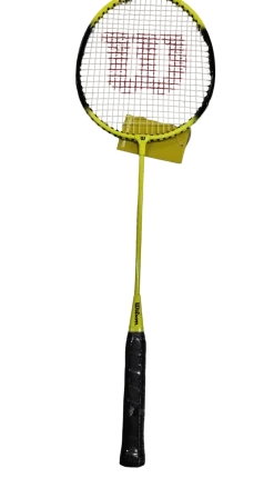 Used Wilson BADMINTON RACQUET Adult Badminton Racquet Yellow Unknown