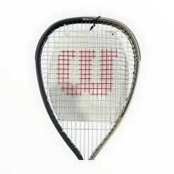 Used Wilson ENFORCER Adult Squash Racquet Black Unknown