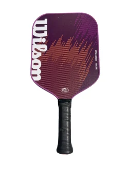 Used Wilson FIERCE TEAM Pickleball Racquet Purple