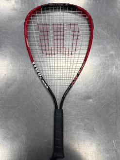 Used Wilson FIRE XT Adult Racquetball Racquet Red Unknown