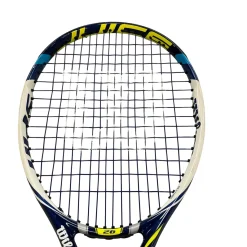 Used Wilson JUICE 26 Junior Tennis Racquet Navy Blue 26"