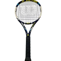 Used Wilson JUICE 26 Junior Tennis Racquet Navy Blue 26