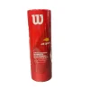 Used Wilson 3PC TENNIS BALL SET 3-ball Tennis Canister