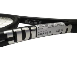 Used Wilson Pro Staff Classic Team Adult Tennis Racquet Black 4 1/4