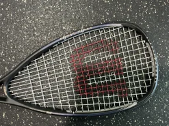 Used Wilson SLEDGE HAMMER Adult Squash Racquet Black Unknown