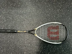 Used Wilson STING Adult Squash Racquet Black Unknown