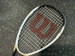 Used Wilson STING Adult Squash Racquet Black Unknown
