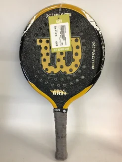 Used Wilson TRUE GRIT Adult Racquetball Racquet Black 4 1/4"