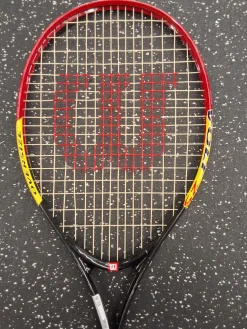 Used Wilson VOLT 25 Adult Tennis Racquet Black Unknown