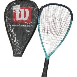 Used Wilson WILSON TITANIUM RACQUET Adult Racquetball Racquet Royal Blue Unknown