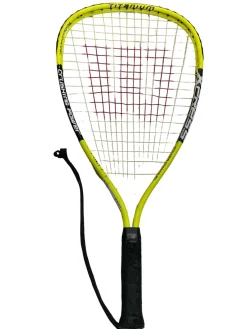 Used Wilson XPRESS Adult Racquetball Racquet Yellow 4"