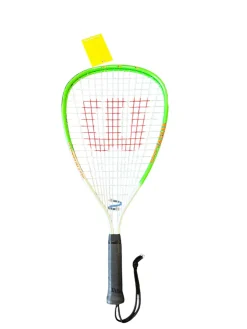 Used Wilson ZOMBIE Adult Squash Racquet Green Unknown
