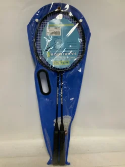 Used YARD AND PARK Adult Badminton Racquet Black Unknown