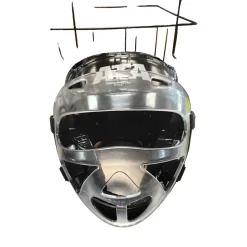 Used Youth Martial Arts Head Gear Black