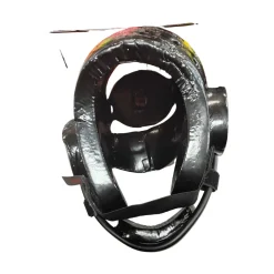 Used Youth Martial Arts Head Gear Black