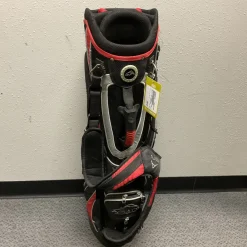 Used Acuity RCX Mens Stand Bag Black And Red