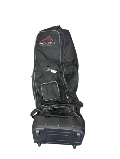Used Acuity TRAVEL BAG W/WHEELS Travel Bag Black