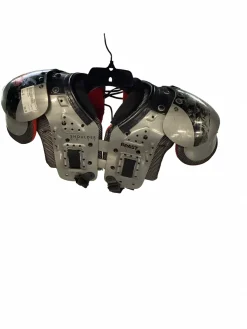 Used Adams BEAST FB Shoulder Pads Grey SM